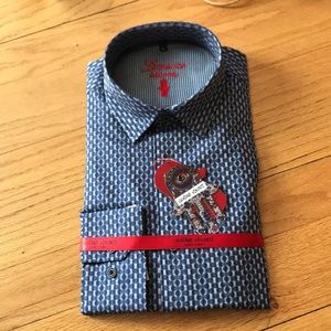 Men’s long sleeve button down shirt